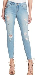 Adler Kiss Me Ankle Pearl Bling Jean